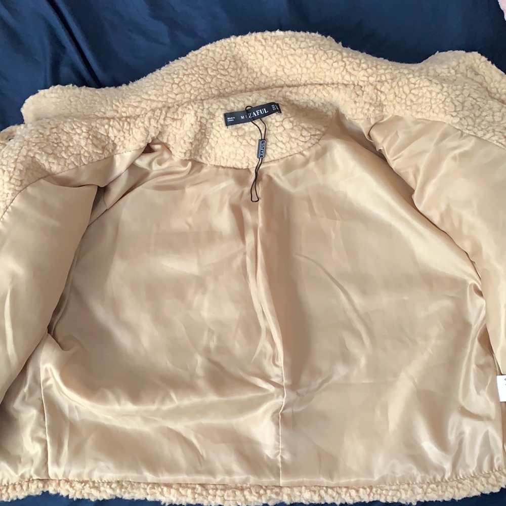 fluffy jacket, - Picture 2 of 3